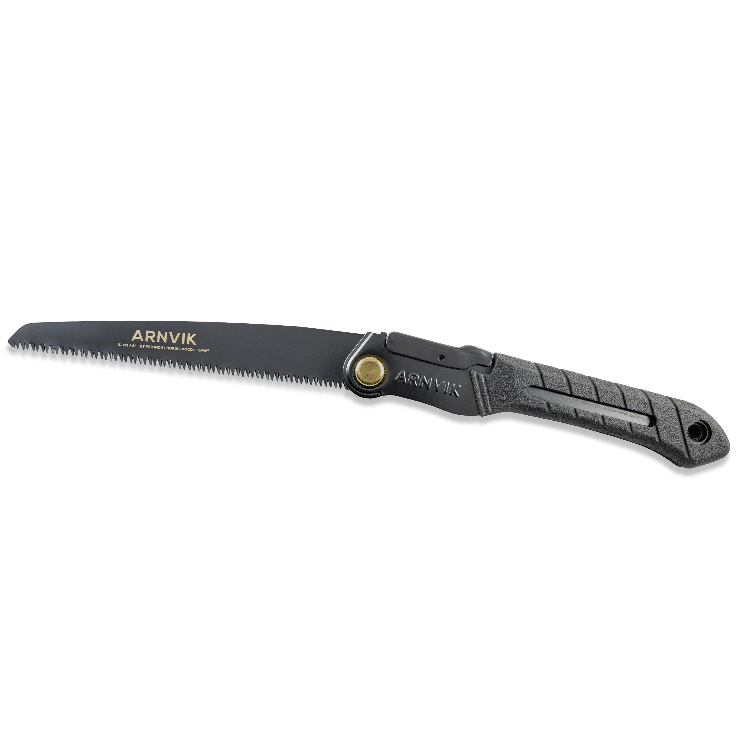 Nordic Pocket Saw Arnvik: Seghetto Pieghevole Da Potatura E Campeggio (Lama SK5 21 Cm)